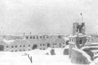 Шлиссельбургская крепость после многократных обстрелов немецко-фашистской артиллерией